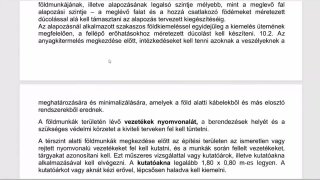 Építési munkahelyekre vonatkozó követelmények II., Munkabaleseti jegyzőkönyv.