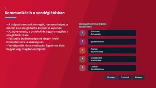 Kommunikáció a vendéglátásban