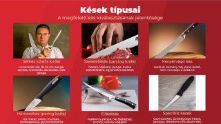 Konyhai kések típusai, jellemzői és a vágási technikák