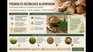 Pékáruk és különleges alapanyagok