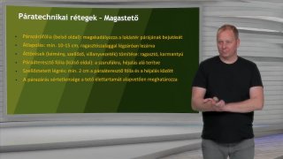 Magastetők hőszigetelő rétegeinek kivitelezése - 3.fejezet