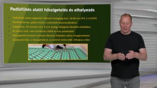 Aljzatrendszerek hőszigetelő és úsztató rétegei - 5.fejezet