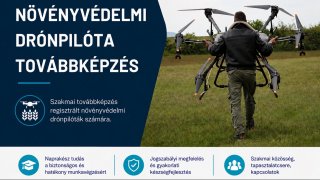 Növényvédelmi drónpilóta továbbképzés