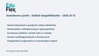 Szóbeli vizsgafelkészítés